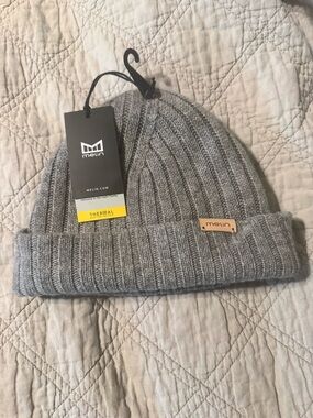 Men's Melin Ribbed Thermal Beanie - Gray